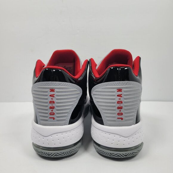 Nike Air Jordan Max Aura 2 Youth Black Wolf Grey Red Shoes CN8094-006 US Size 4Y - Picture 6 of 10